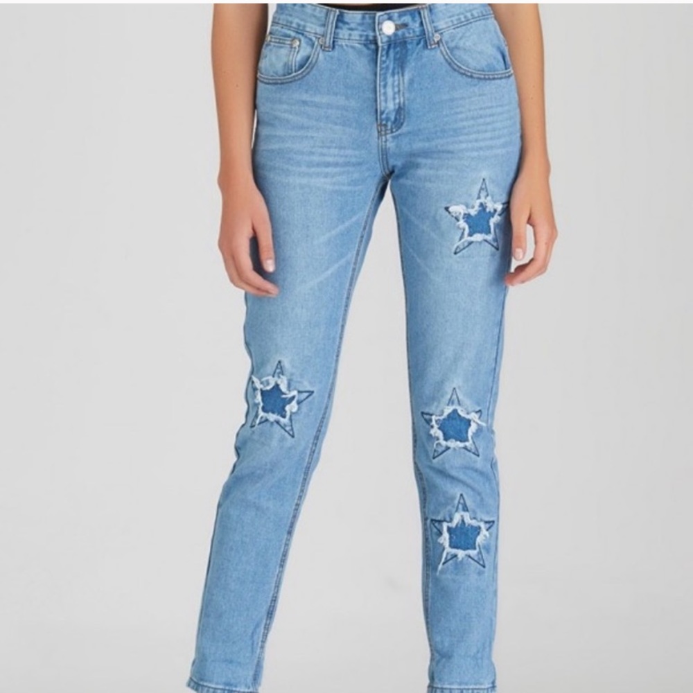 Boohoo Star Denim Jeans